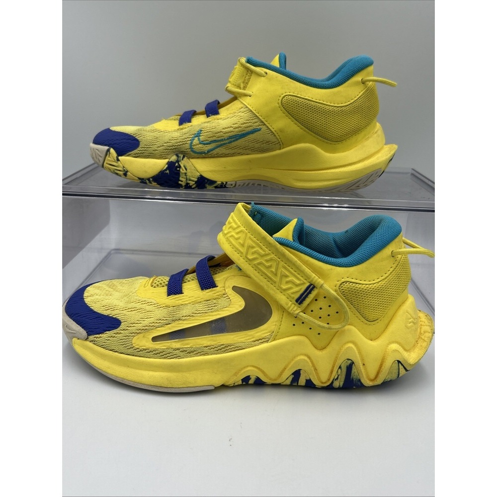 Nike Giannis Immortality 2 Yellow Strike Lazer Basketball Shoes Sneakers‎ 2Y